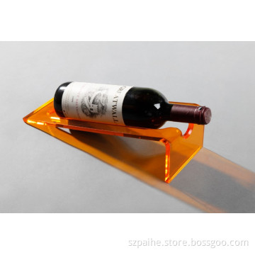 Perspex Desk Red Wine Display Holder